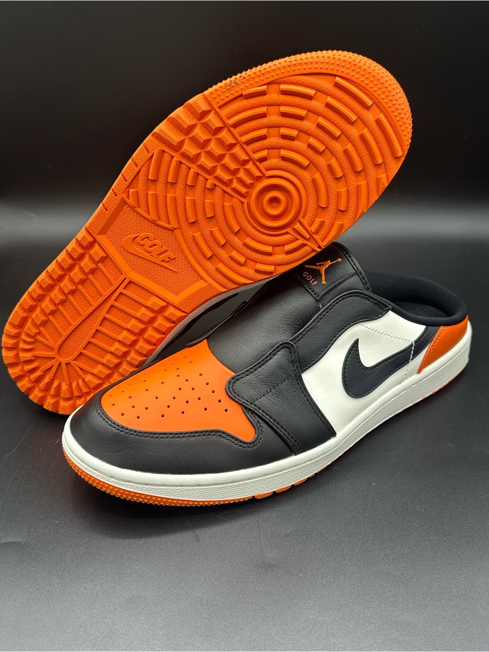 Nike Air Jordan Mule Shattered Backboard Golf Shoes Sz 10.5 FJ1214-800 Brand New